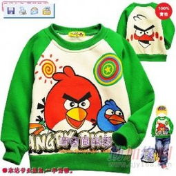 童裝批發新風尚 童衛衣、兒童抓絨長袖T恤與憤怒鳥主題童裝市場解析